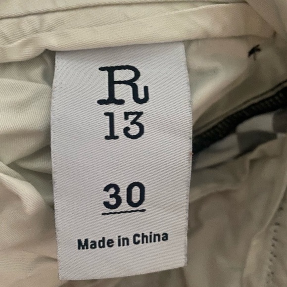 R13 slouch checkered pants ** - Picture 7 of 16